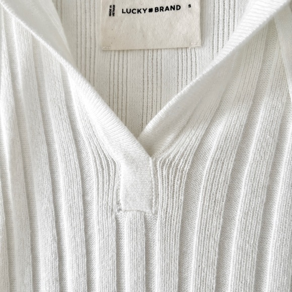 Lucky Brand Cloud Soft Hoodie Sweater White NWOT - Picture 8 of 15